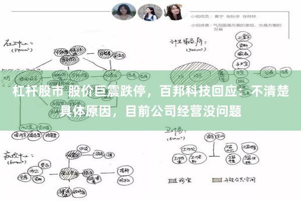 杠杆股市 股价巨震跌停，百邦科技回应：不清楚具体原因，目前公司经营没问题