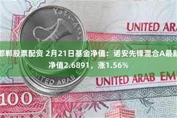 邯郸股票配资 2月21日基金净值：诺安先锋混合A最新净值2.6891，涨1.56%