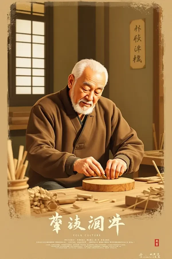 非遗手艺人 电影海报